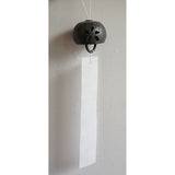 Ceramic Wind Chime Sukashi Hanamaru Black By Masahiro Ito