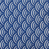 Tenugui Towel Komon Seigaiha Blue