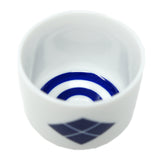 Sake Cup Family Crest Yotsuwaribishi