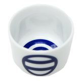 Sake Cup Family Crest Marunifutatsuhiki
