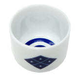 Sake Cup Family Crest Yotsumebushi