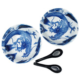 Ramen Bowl and Spoon Set Dragon