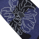 Tabi Socks Iroshakuyaku Peony Navy