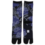 Tabi Socks Iroshakuyaku Peony Navy