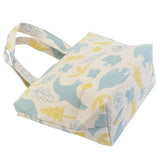 Mini Tote Bag Happiness Bird Blue